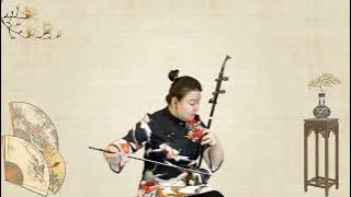 二胡演奏《小城故事》经典老歌，曲声欢快意境优美，美女拉得真棒