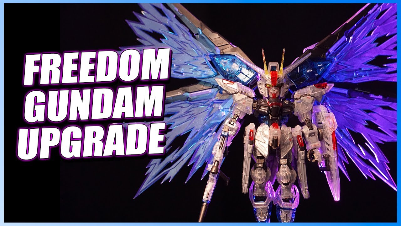 MGSD Freedom Gundam w/ Wing of Light Upgrade [Gunpla Review] - YouTube