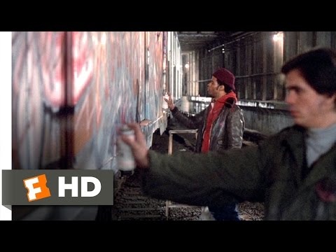 Beat Street (7/9) Movie CLIP - Painting a Virgin Train (1984) HD