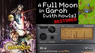A Full Moon in Garoh [with howls] (Restored - Roland SC-88) - Golden Sun The Lost Age