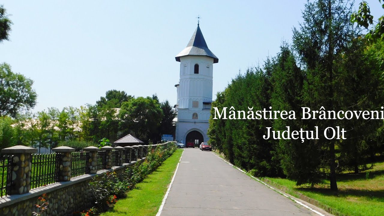 Mânăstirea Brâncoveni. Judetul OLt. August 2022