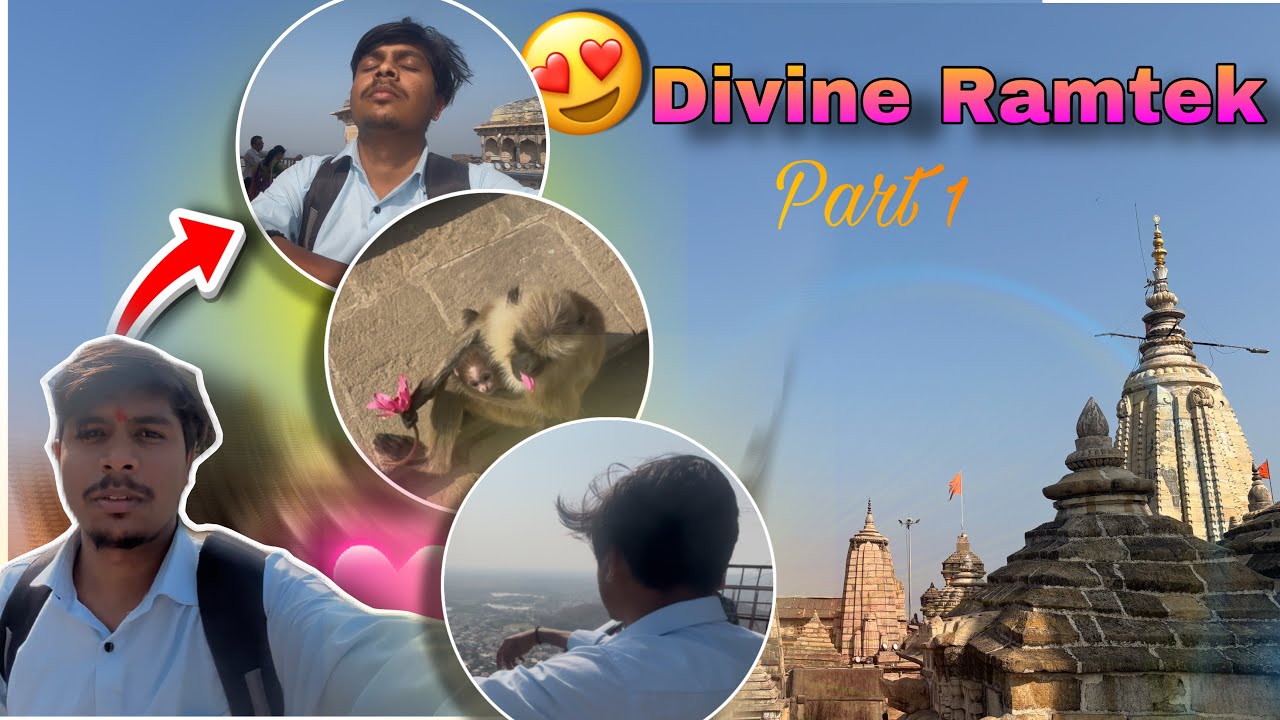Exploring Ramtek Temple | Peaceful Darshan & Amazing Views ✨| Part 01