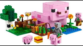 LEGO Minecraft Pig House 21170 #lego #minecraft