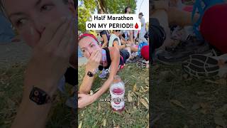 Ummm, Our Founder Just Ran A Half Marathon On Her Period