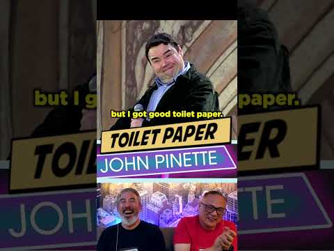 John Pinette says ALWAYS BUY GOOD TOILET PAPER!