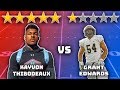 5 Star Defensive End vs 1 Star Defensive End | Sharpe Sports