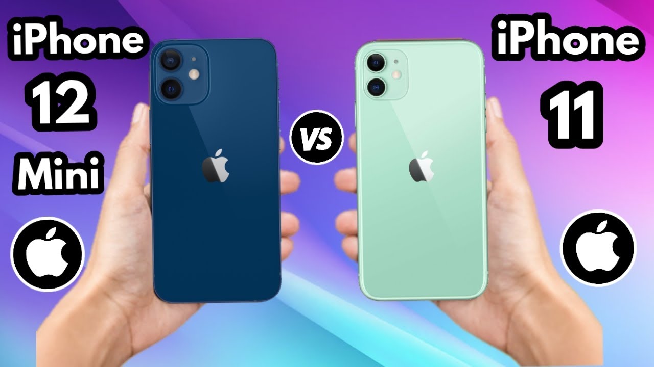 Iphone 12 Mini Vs Iphone 11 Official Specifications Comparison Youtube