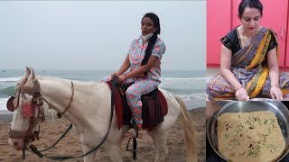 Horse Riding ...गिरते-गिरते बाल बाल बची l जान निकल गई  (Chasni se Banayi BARFI)