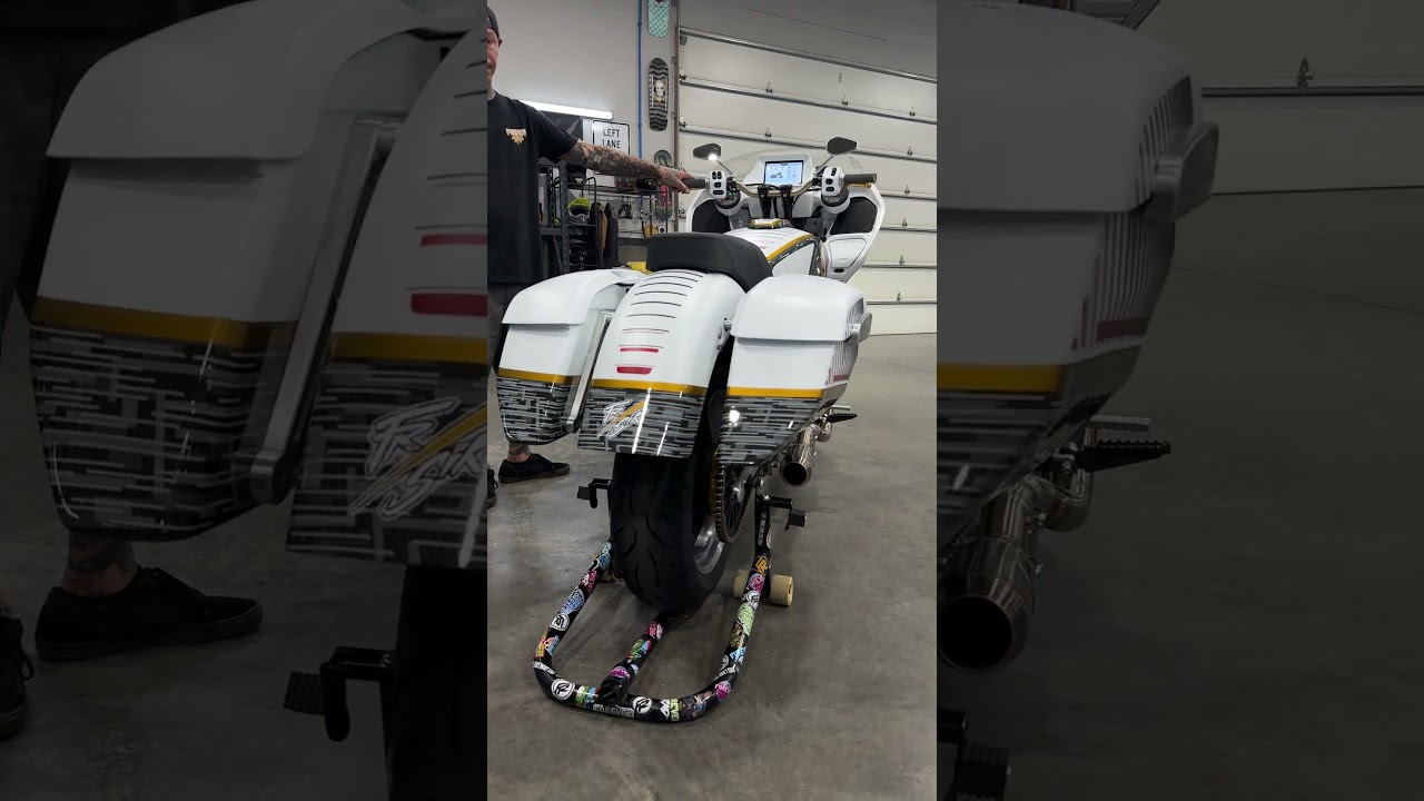 The Forever Rad Race Replica 2.0 custom Indian Challenger