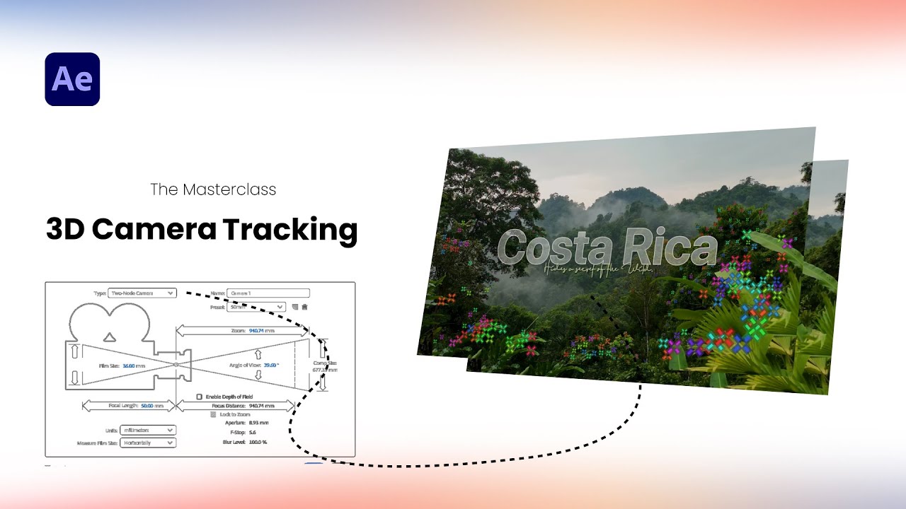 Create Cinematic 3D Tracking in After Effects | Step-by-Step Guide | MotionGraphics