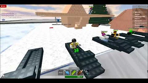sleding with roblox!