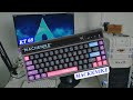MACHENIKE KT68 - O Teclado MAIS BONITO que já tive!