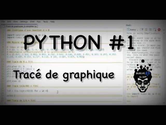 🐍 PYTHON #1 : Tracé de graphique