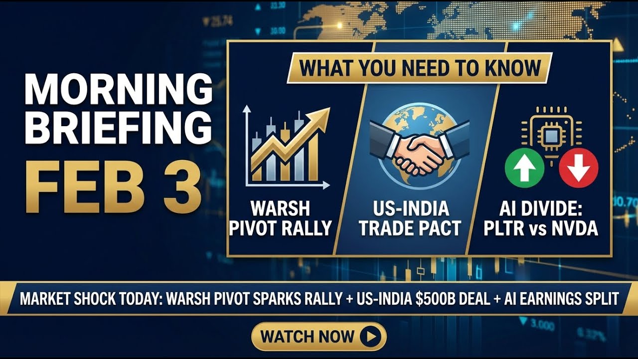 Morning Market Briefing — June 11: $500B Pivot on Warsh Fed Nomination