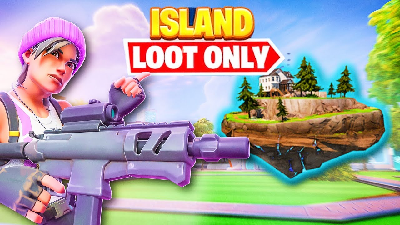 I Used FLOATING ISLAND *LOOT* ONLY!