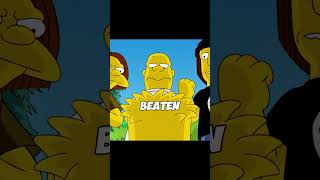Bart caused the collapse of the school building #anime #animerecap #TheSimpsons