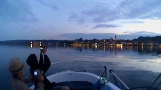 Sunset Cruise in Lake Maggiore with Boat Rent Italy