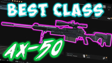 BEST AX-50 CLASS SETUP| BEST SNIPER ATTACHMENTS IN MODERN WARFARE!