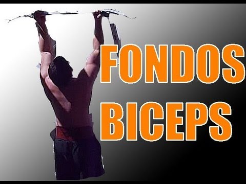 ejercicios para biceps en barra fija