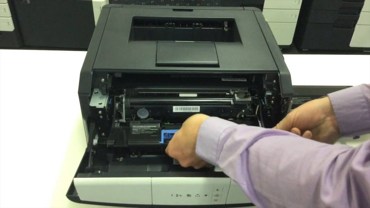 Installer L'imprimante Konica Bizhub 3300P - Konica ...