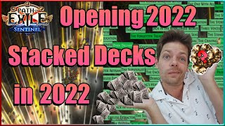 Winner Winner EXALTED Dinner? 2022 Stacked Deck Gamble in 2022 - Path of Exile 3.18 Sentinel