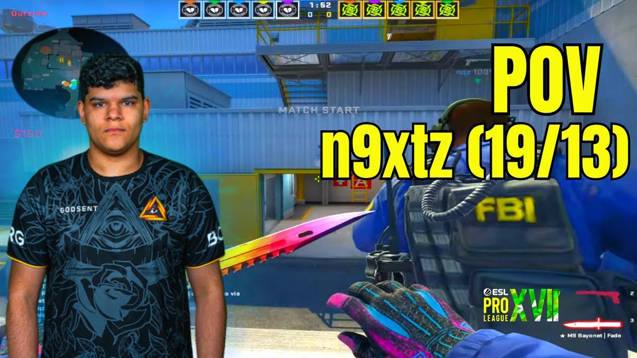 COMO o n9xtz MATOU 19 contra a NIP na (de_nuke) @ ESL Pro League Season ...