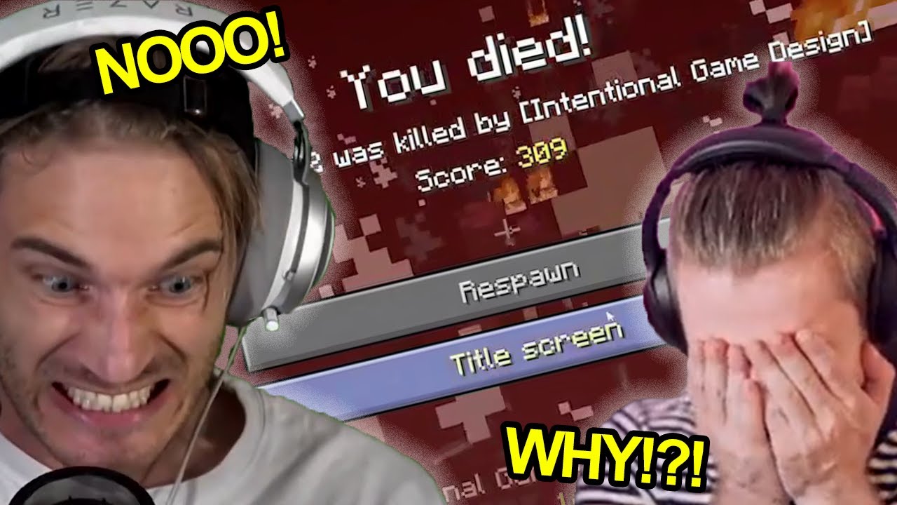 Gamers React to Dying in Minecraft (Pewdiepie, KEEMSTAR, Jackscepticeye) | Minecraft Funny - GAMERS REACT TO DYING MINECRAFT

Pewdiepie uploaded "Reacting to YouTube Rewind MEMES", after Jackscepticeye uploaded "I Was Not Expectng THAT! | Sally Face Cha