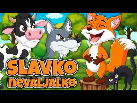 SLAVKO NEVALJALKO 🦊 Eci Peci Pec pesmica za decu 🌼 Lisac Slavko