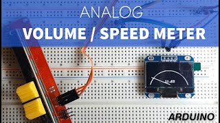Analog Speed or Volume Meter with Arduino screenshot 4