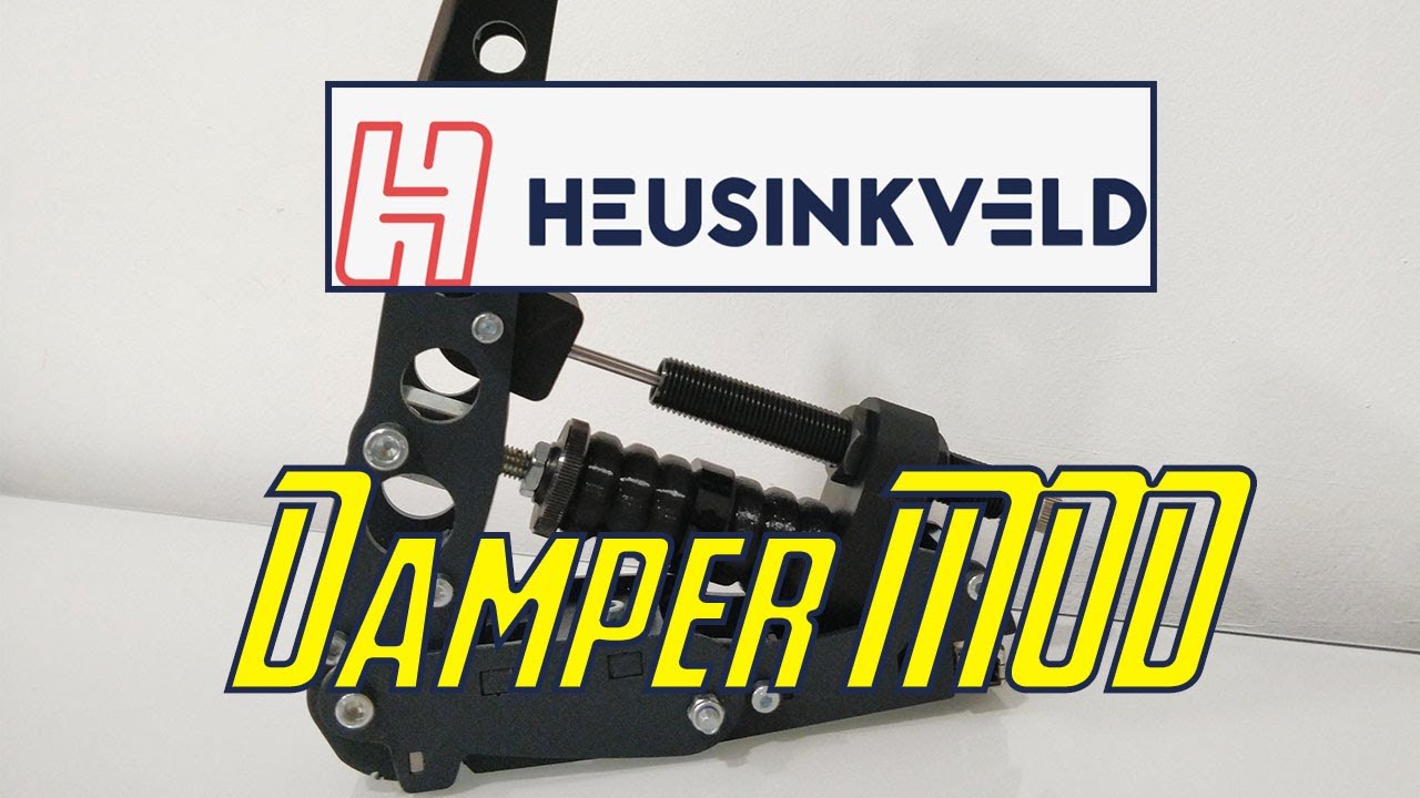 Heusinkveld Sprint pedal Damper Mod by MDS Sim Parts YouTube