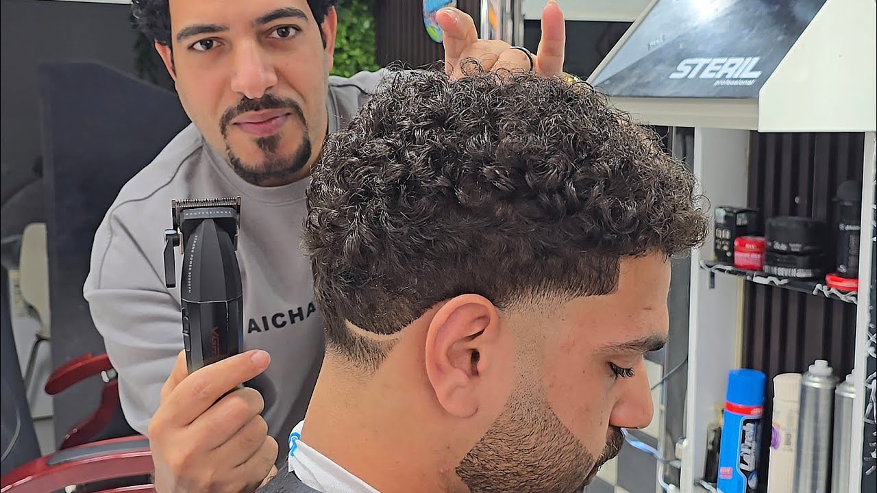 #تعلم الحلاقة للمبتدئين للرجال🔥 شرح مفصل لاستايل الشعر الحديث 💈تيبر فيد 💈خطوة خطوة شرح مفصل 