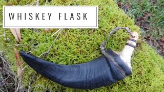 Making A Ram Horn Whisky Flask Traditional Highlander Whiskey Carry