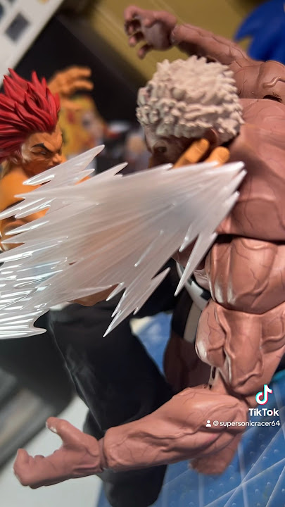 Yujiro Hanma Vs Kure Raian😈#baki #yujiro #kenganashura #stormcollectibles #anime #actionfigures
