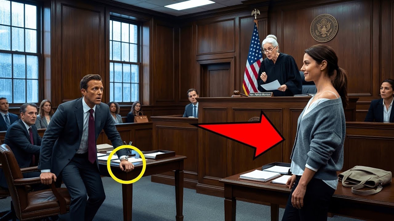 Il célébrait sa victoire au divorce—Jusqu'à ce que le juge demande 'Qui est le père de sa femme