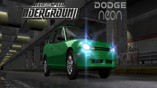 DODGE NEON MODİFİYESİ - Need For Speed: Underground