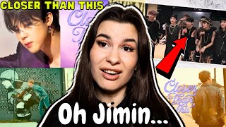 Jimin (지민) - Closer Than This (Official MV) | REACTION