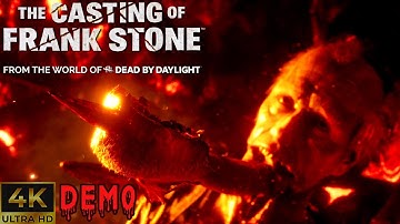 The Casting of Frank Stone 4K Demo - Quick Time Events deliberately FAILED to see alternative action