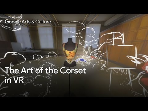 The CORSET that blends FASHION and fine art | The Victoria & Albert Museum | Google Arts & Culture