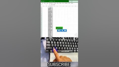 Watch me delete 5000 Excel rows in 2 seconds! (Epic shortcut) #excel #ExcelShortcuts
