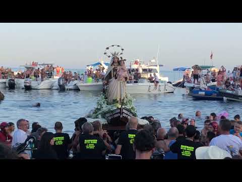 Procesi&oacute;n de la Virgen del Carmen de la Almadraba de Ceuta 2019