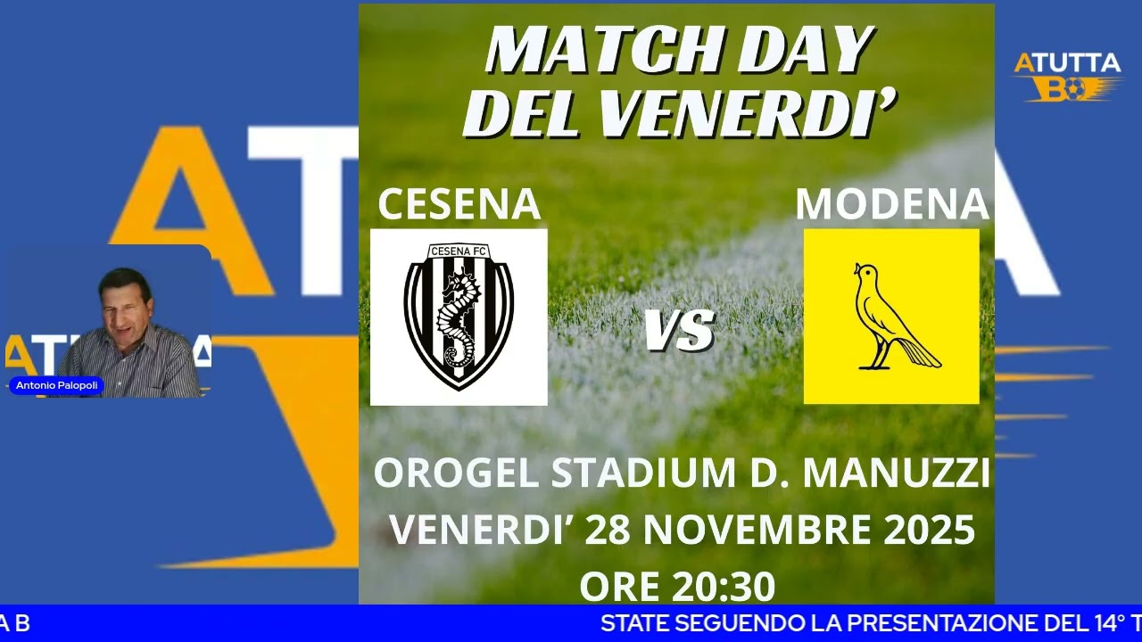 PRESENTAZIONE DEL 14  TURNO DI SERIE B