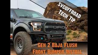 SVCOFFROAD Baja Flush Front Bumper Install
