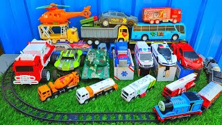Mobil Mobilan Polisi, Mobil Truk Molen, Kereta Thomas, Ambulance, Mobil Derek, Mobil Balap 06