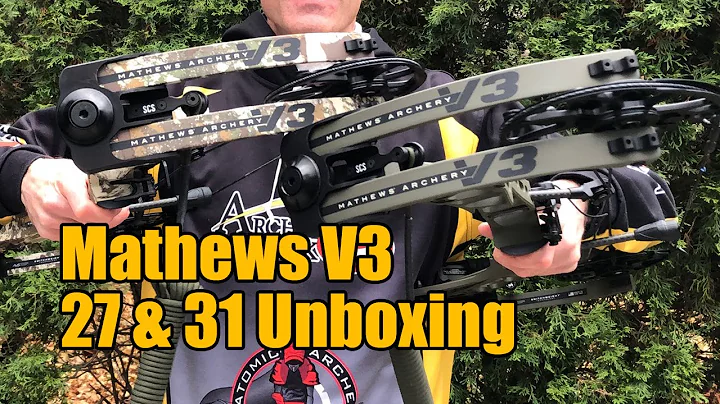 Mathews V3 27 and 31 Hunting Bows: Unboxing and Features