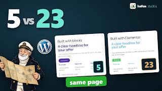Elementor vs Block Editor (2026): Same Page Built Twice, Measured