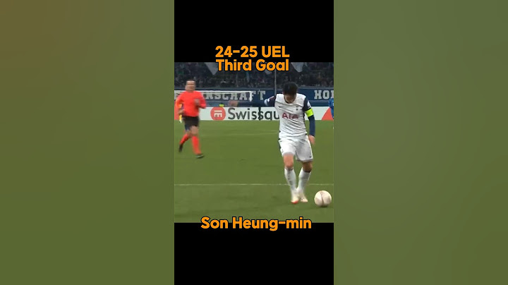 손흥민 유로파리그 골모음[세번째] /Son Heung-min Europa League Goals [Third]