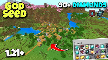 🔥Ultimate [God Seed] For Minecraft 1.21 Bedrock & PE | Seed Minecraft 1.21 | Minecraft Seeds
