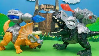 Dinosaur Battle | Tyrannosaurus VS Triceratops 공룡 배틀 티라노사우루스 트리케라톱스