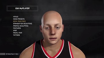 Nba 2k 17 Prelude face scan! Fail