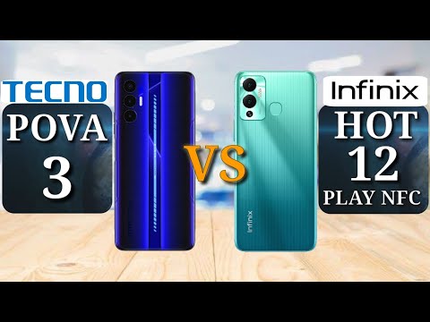 Tecno Pova 3 vs Infinix Hot 12 Play NFC | Full Comparison